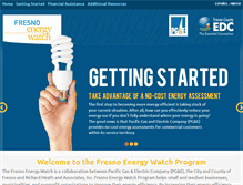 Tablet Screenshot of fresnoenergywatch.com